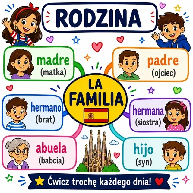 Mapa myśli: Rodzina